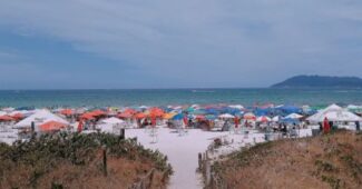 imagem praia de jurere - floripa - meus tutoriais
